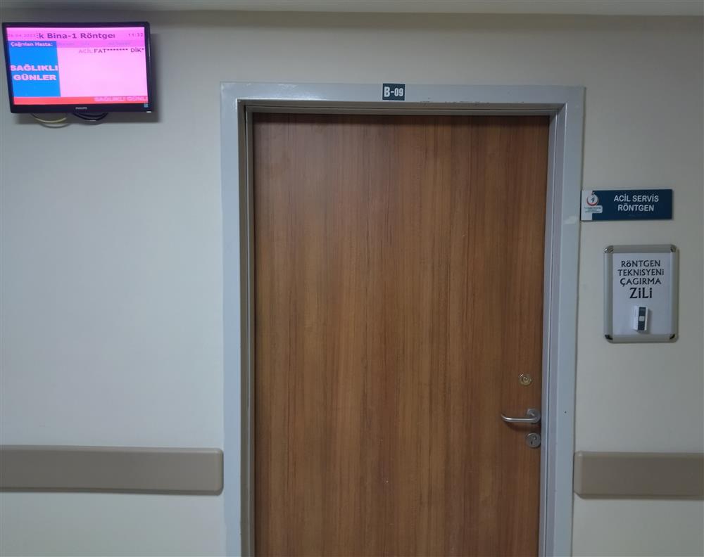 Seydişehir Devlet Hastanesi acil servis alanında acil röntgen birimi Nisan ayı itibariyle hizmete açılmıştır.